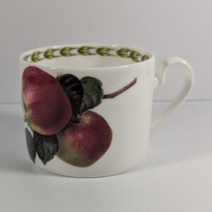 Queen's Hookers Fruit Apple Flat Cup Fine Bone China 8 ounce Made in England
